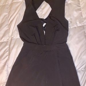 Black TOBI Cut out romper dress